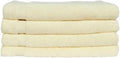Premium Cotton 4 Pack Turkish Bath Towels 27x54 Ultra Absorbent Daily Use (4, Beige)