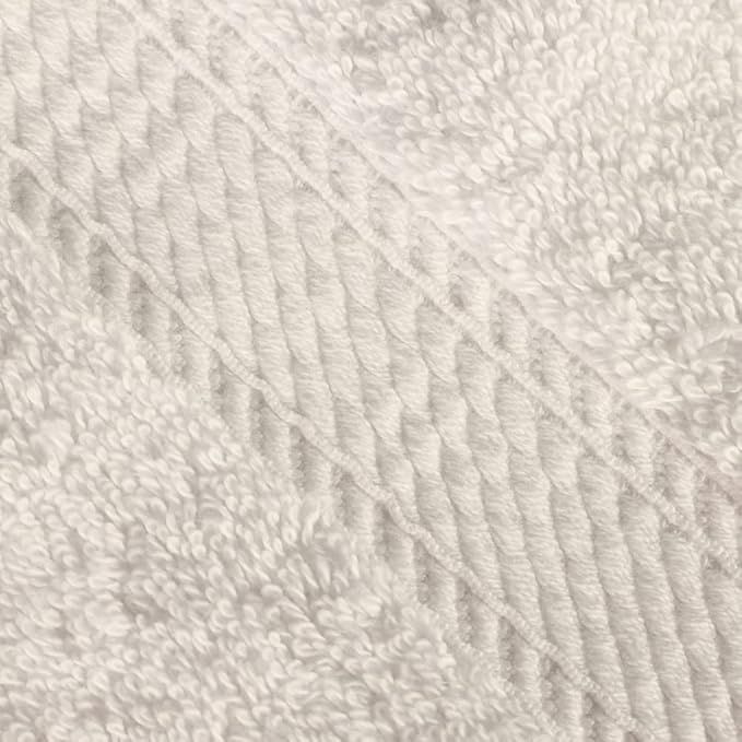 Superior Egyptian Cotton Pile Face Towel/Washcloth Set of 6, Ultra Soft Luxury Towels, Thick Plush Essentials, Absorbent Heavyweight, Guest Bath, Hotel, Spa, Home Bathroom, Shower Basics, Cream