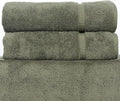 Luxury Hotel & Spa Quality Collection Highly Absorbent, Quick Dry 100% Turkish Cotton 700 GSM, Eco Friendly Towel, for Bathroom, Gym and Kitchen Soft Towel Set (Moss, Bath Towels - Set of 2)